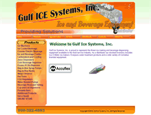 Tablet Screenshot of gulficesystems.com